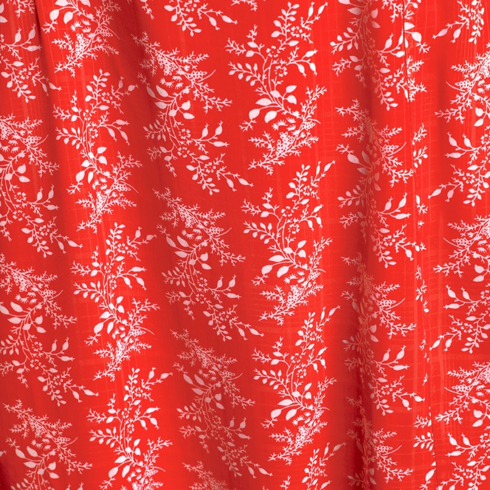 Lulu's Red Floral Maxi Dress - Picture 5 of 7